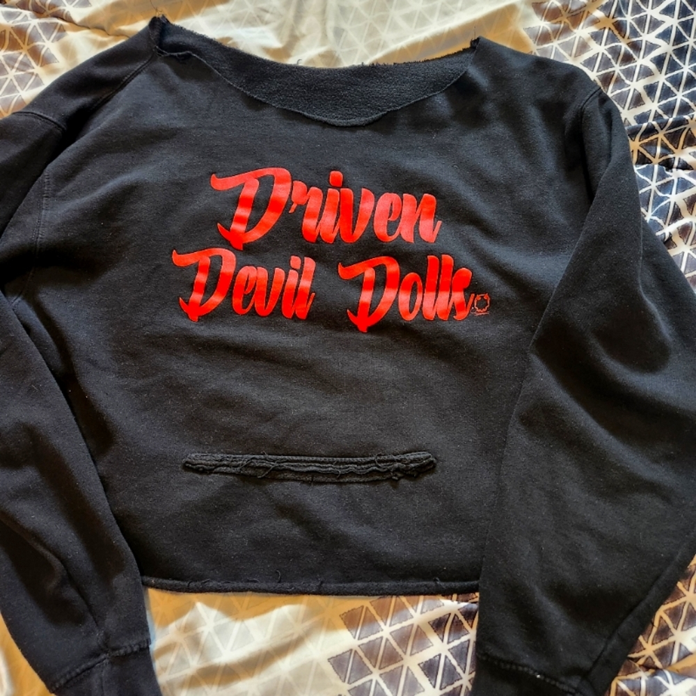 Women's crop sweater